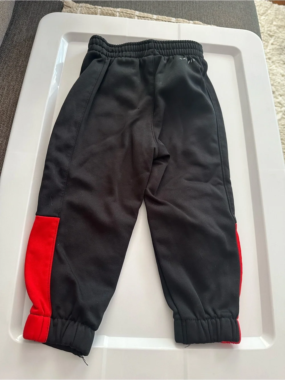 Nike Red and Black Kids Hoodie & Joggers Set